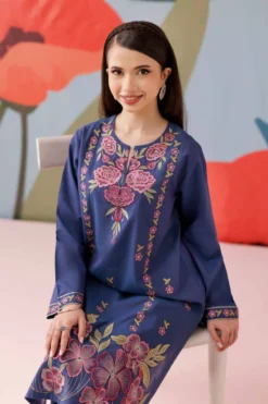 2 Piece - Embroidered Suit - PS25-182