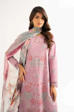 3 Piece - Digital Printed Embroidered Suit - 42501833