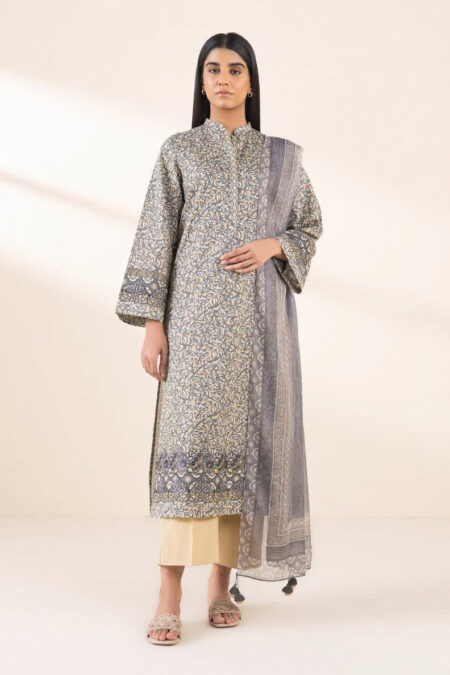 SAPPHIRE | unstiched 3 piece embroidered Lawn Suit