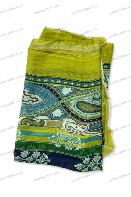 Sapphire chiffon dupatta.