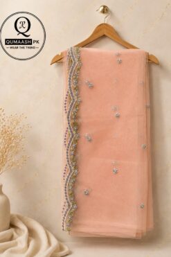 Organza Sapphire Dupatta
