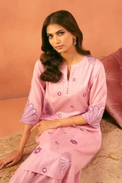 2 Piece - Embroidered Suit - KFE25-171