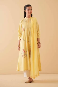 2 Piece - Embroidered Suit - PE25-417