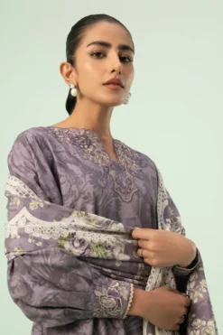 SAPPHIRE 2-PC UNSTITCHED LINEN U3PESG23V89C