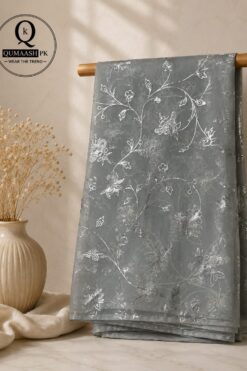 sapphire organza dupatta